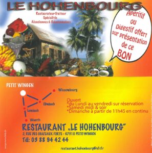 RESTAURANT LE HOHENBOURG